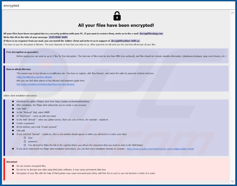 Devon decryptie instructies (info.hta)