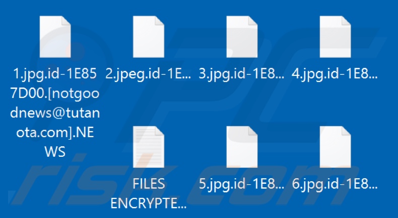 Bestanden versleuteld door NEWS ransomware (.NEWS extensie)