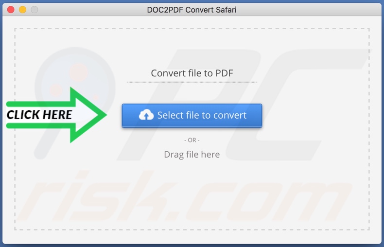 DOC2PDF Convert browserkaper