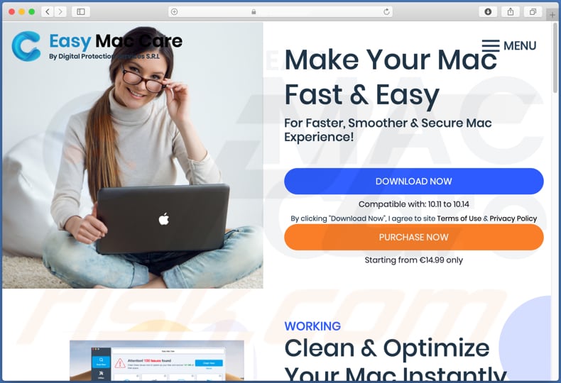 easy mac care download-website