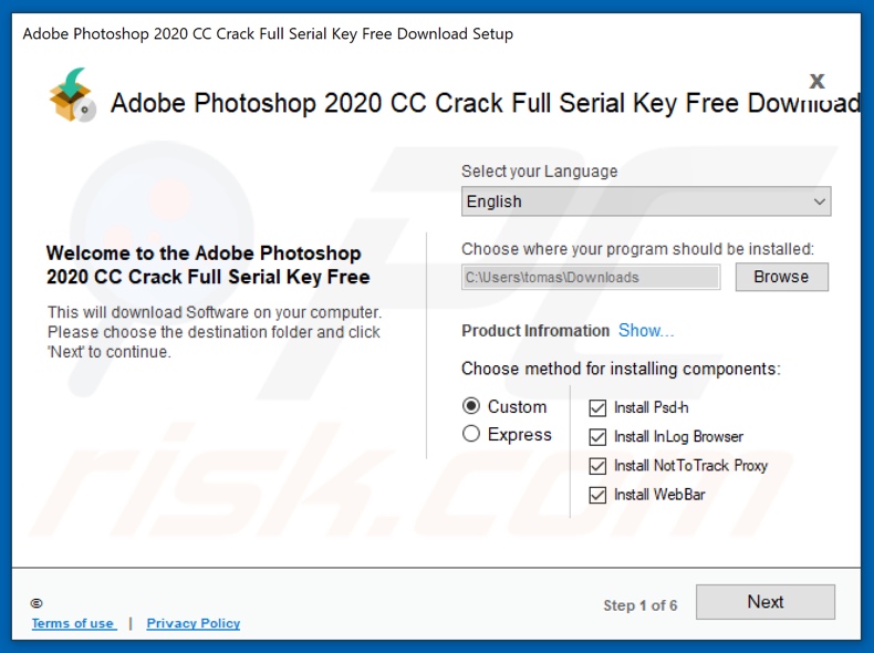 InLog browser installer (bundel)