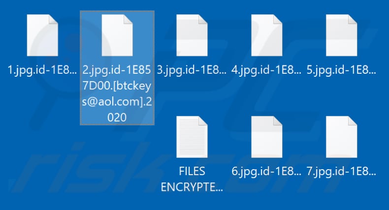 Bestanden versleuteld door de .2020 ransomware (.2020 extensie)