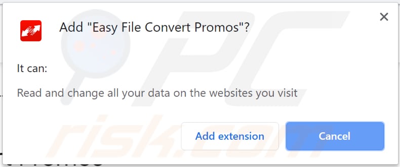 easy file convert promos vraagt toestemmingen