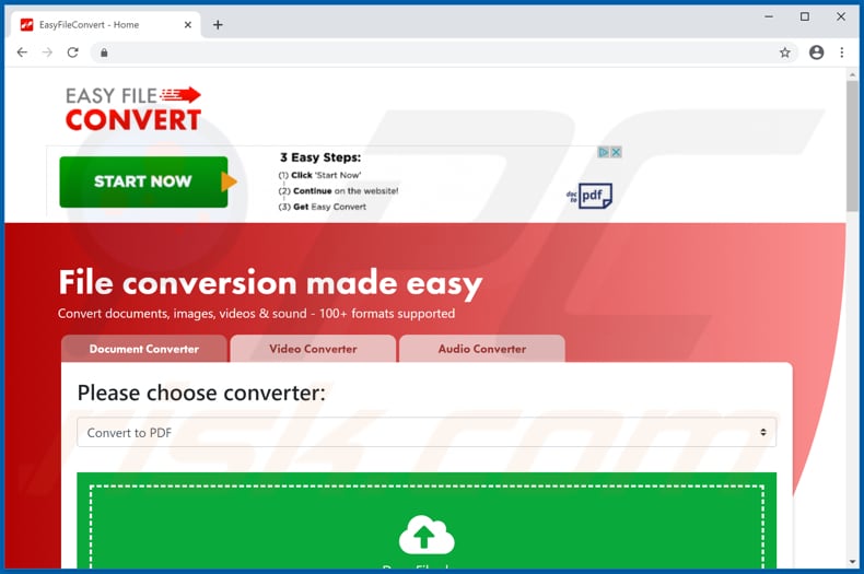 easy file convert promos adware download-website