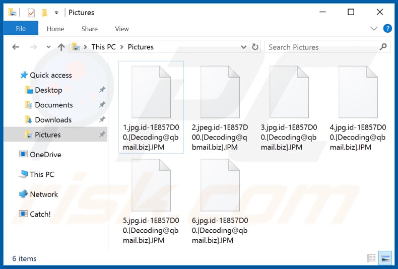 Bestanden versleuteld door de IPM ransomware (.IPM extensie)