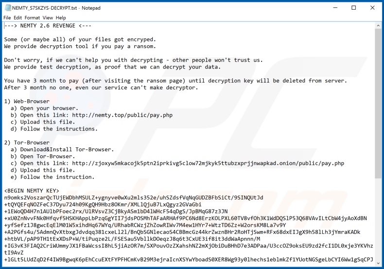 Nemty 2.6 decryptie instructies (NEMTY_[random]-DECRYPT.txt)