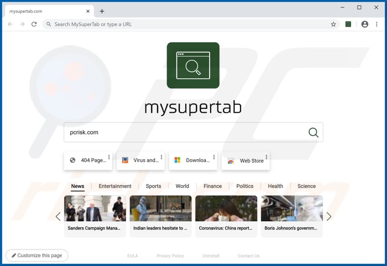 mysupertab.com browserkaper