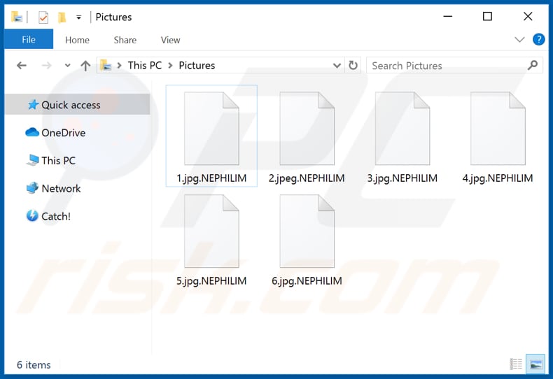 Bestanden versleuteld door de NEPHILIM ransomware (.NEPHILIM extensie)