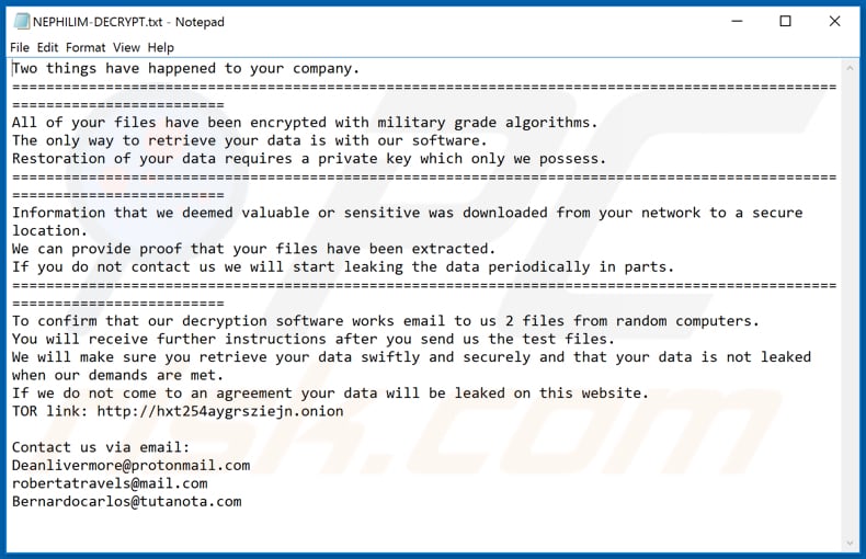 NEPHILIM decryptie instructies (NEPHILIM-DECRYPT.txt)