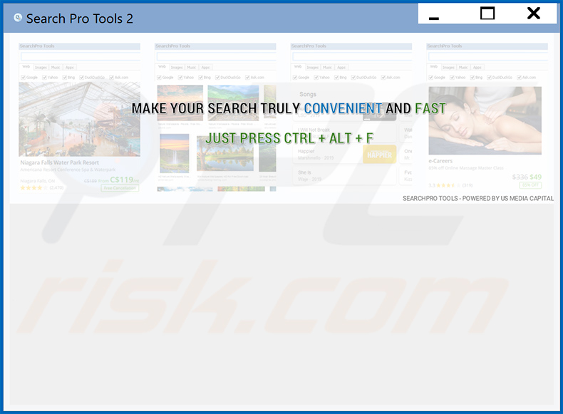SearchPro Tools adware (geüpdate versie)