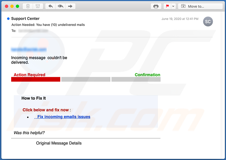 Inloggegevens voor phishing-e-mail voor spam (2020-07-13) - 4