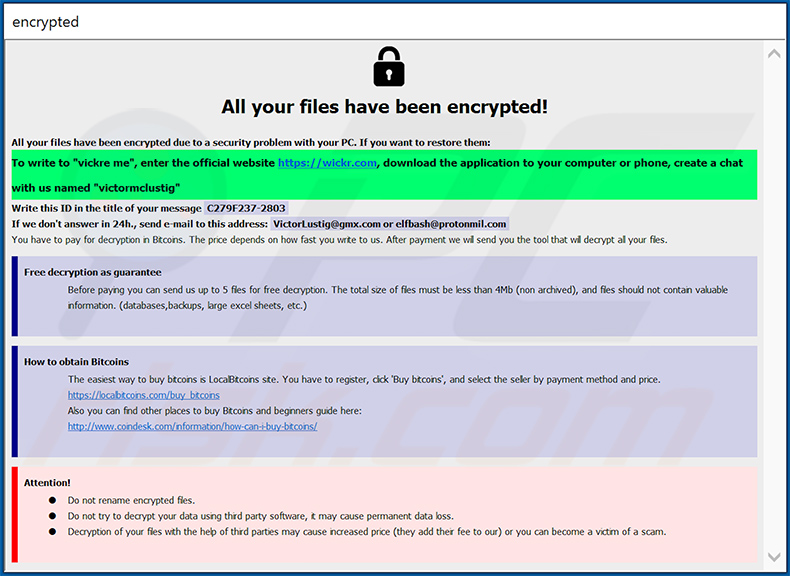 Eight ransomware info.hta bestand (2020-09-28)