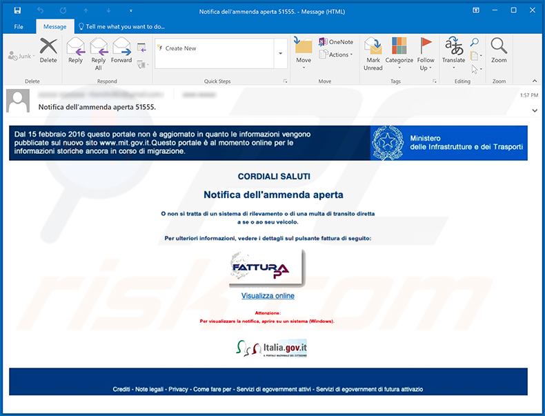 Mekotio trojan-verspreidende spam-e-mail