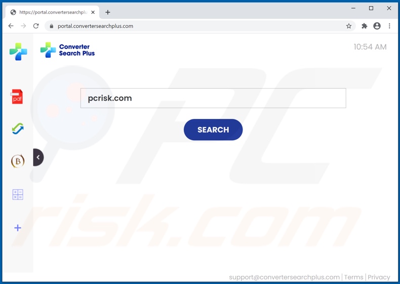 convertersearchplus.com browser hijacker