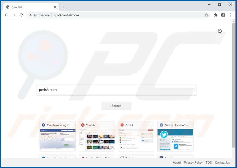 quicknewtab.com browser kaper