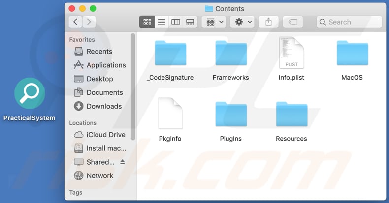 practicalsystem adware contents folder