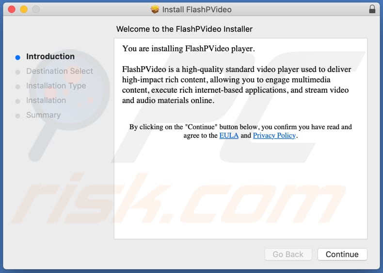 Misleidende installer promoot FlashPVideo adware