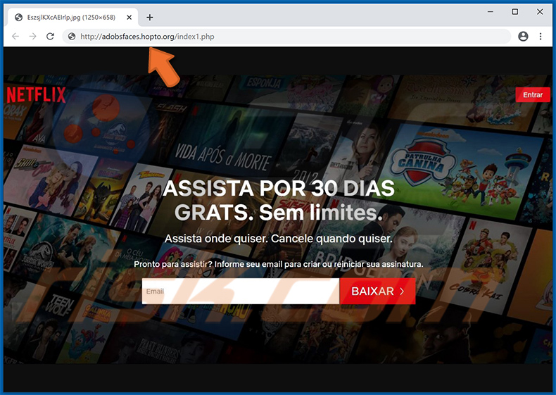 Nep Netflix website verspreidt Grandoreiro trojan