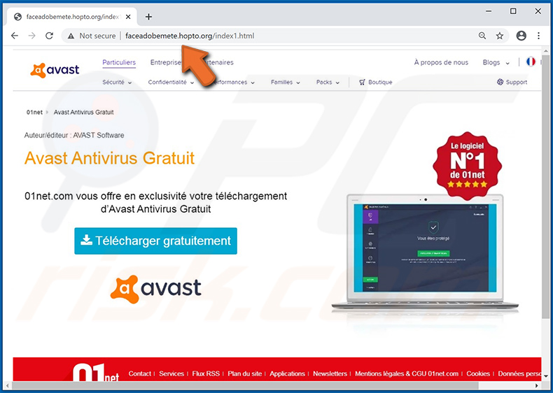 Valse Avast-website verspreidt Grandoreiro trojan
