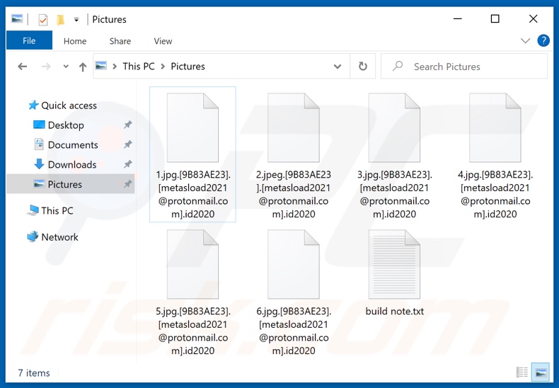 Door de Id2020 ransomware versleutelde bestanden (.id2020-extensie)