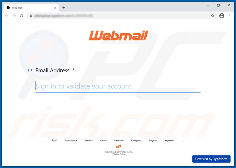 Your mailbox is full email scam gepromote phishing-website