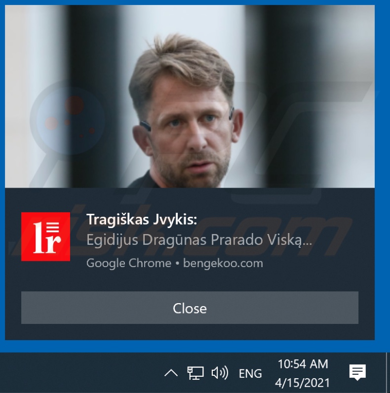Advertentie van bengekoo[.]com