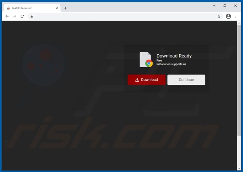 Wijzigingen aangebracht door browser hijacker die website promoot