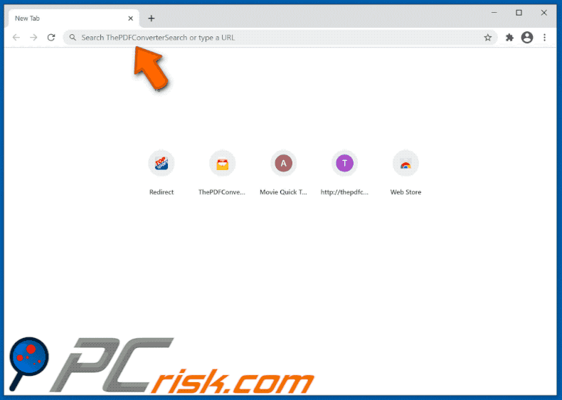 thepdfconvertersearch browser hijacker thepdfconvertersearch.com toont searchlee.com resultaten