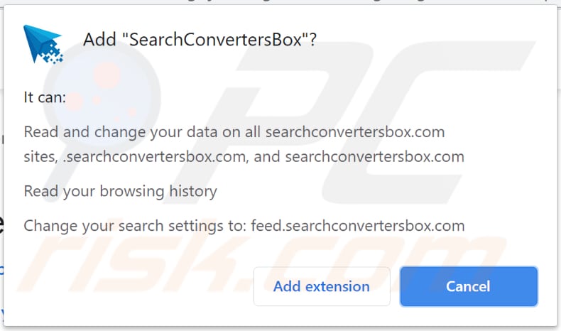 searchconvertersbox browser hijacker melding