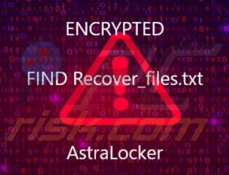 AstraLocker ransomware achtergrond
