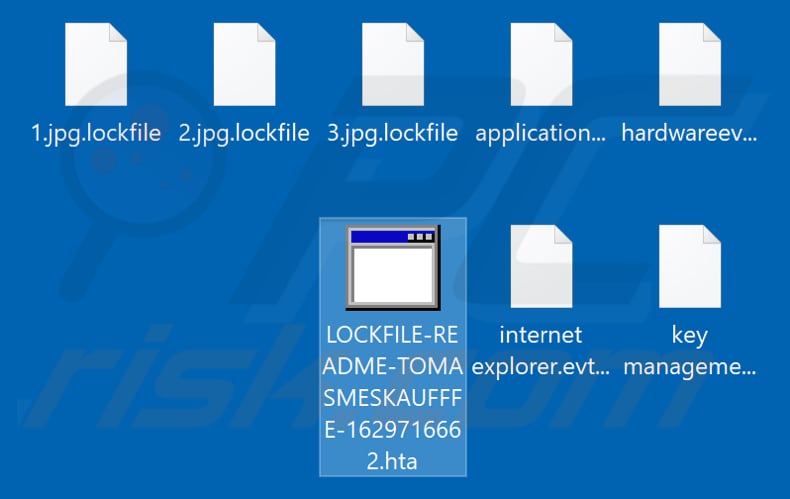 Bestanden die zijn versleuteld door LockFile ransomware (.lockfile extensie)