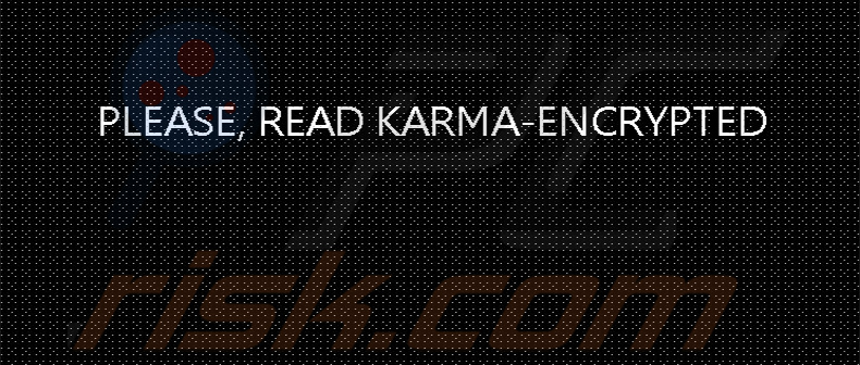 Karma Group ransomware desktop bureaublad