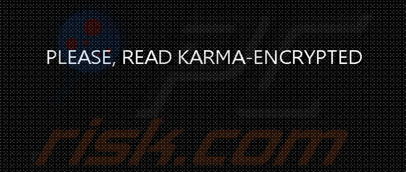 Karma Group ransomware desktop bureaublad