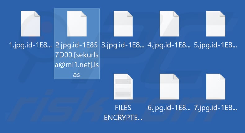 Bestanden die zijn versleuteld door Lsas ransomware (.lsas extensie)