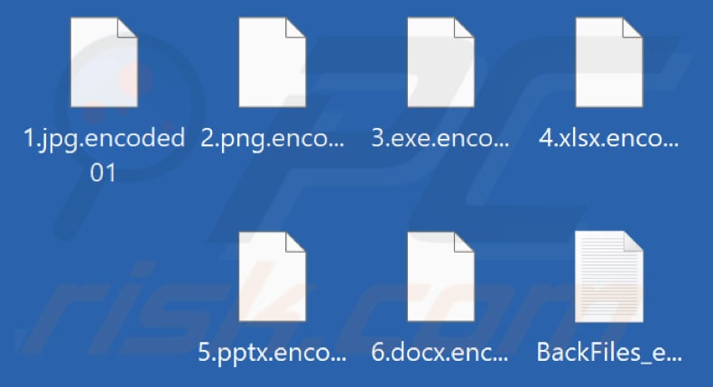 Bestanden die zijn versleuteld door Encoded01 ransomware (.encoded01 extensie)