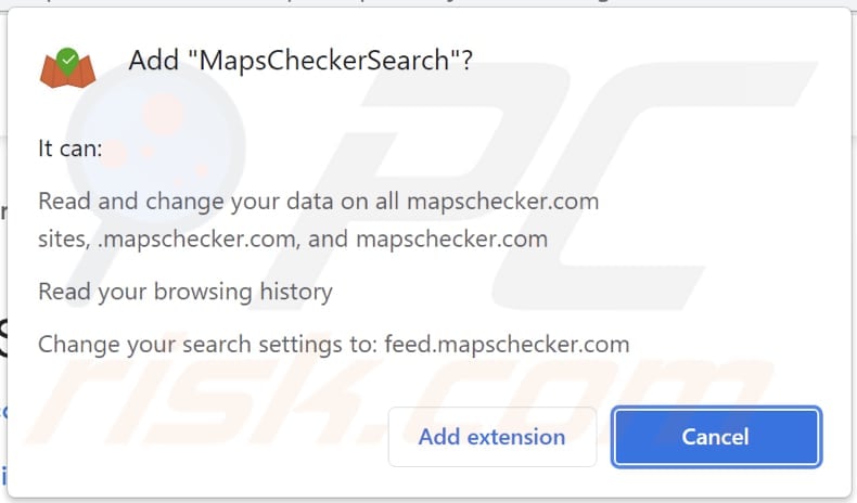 mapscheckersearch browser hijacker browser melding