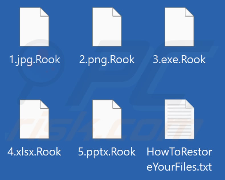 Bestanden die zijn versleuteld door Rook ransomware (.Rook extensie)