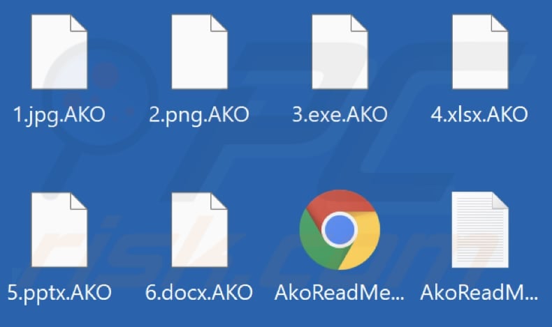 Bestanden versleuteld door AKO ransomware (.AKO extensie)