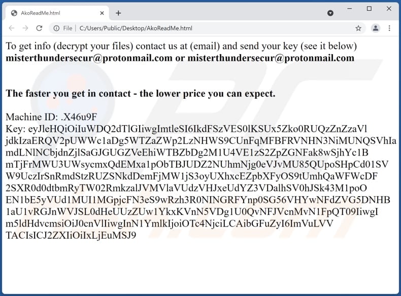 ako ransomware losgeldbrief asreadme html bestand
