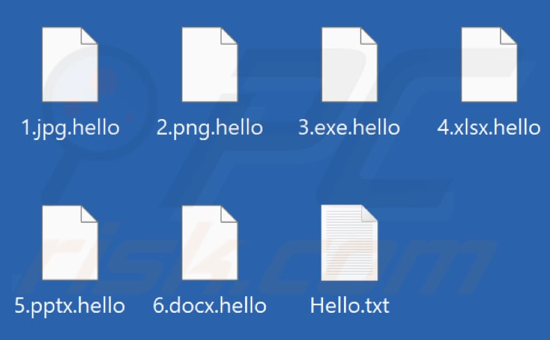 Bestanden versleuteld door Hello xD ransomware (.hello extensie)
