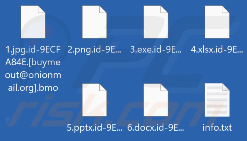 Bestanden versleuteld door Bmo ransomware (.bmo extensie)