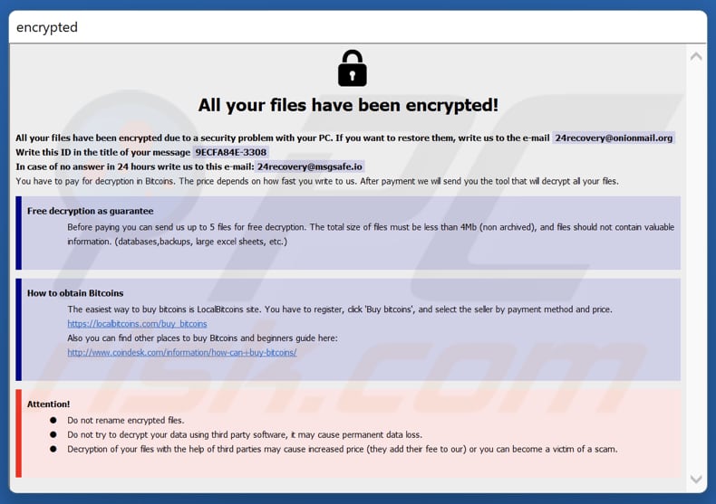 murk ransomware losgeld bericht (info.hta)