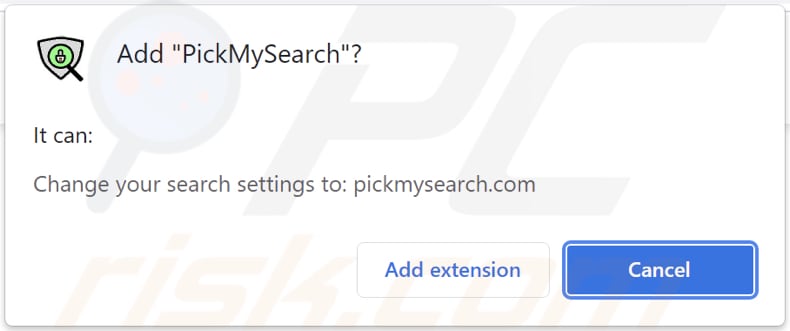 pickmysearch browser hijacker browser melding