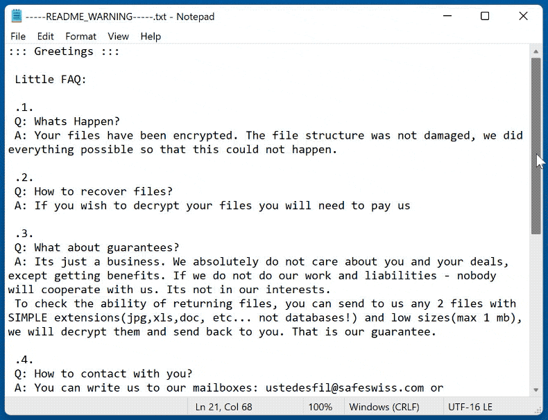sojusz ransomware losgeld bericht -----README_WARNING-----.txt gif