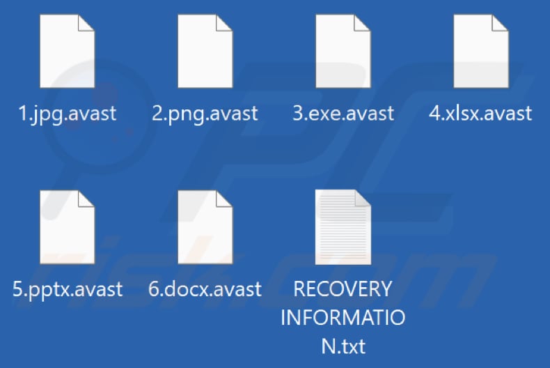 Bestanden versleuteld door Avast ransomware (.avast extensie)