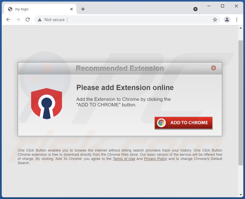 Website gebruikt om Baro Search browser hijacker te promoten