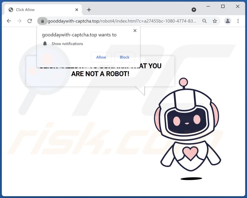 gooddaywith-captcha[.]top ads