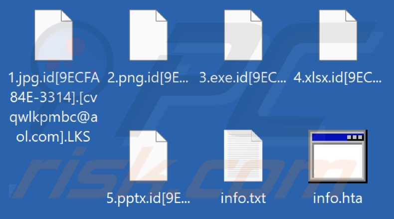 Bestanden die zijn versleuteld door LKS ransomware (.LKS extensie)