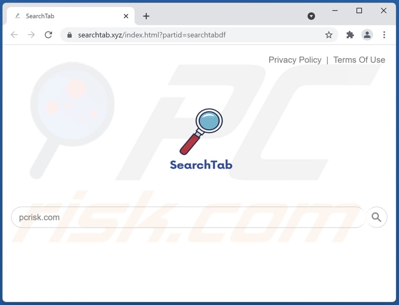 searchtab.xyz browser hijacker