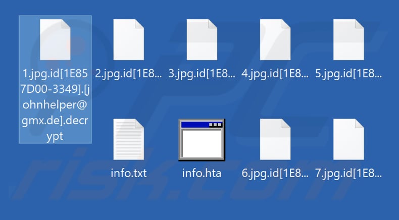 Bestanden die zijn versleuteld door Decrypt ransomware (.decrypt extensie)